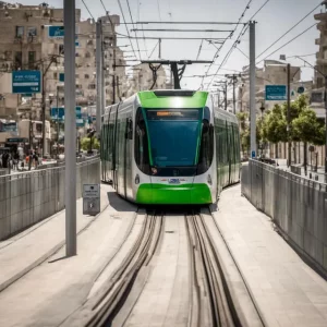 הקו הירוק של הרכבת הקלה